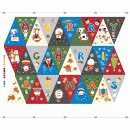 Christmas Bunting Col 101 Panel (90cm) - Due May/June